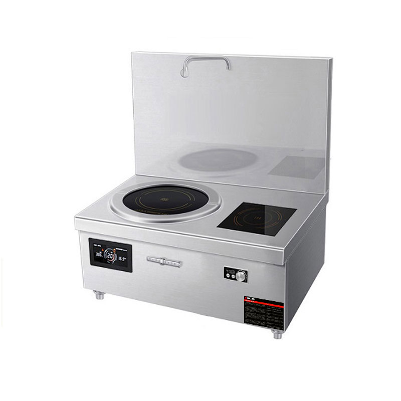 Bếp nầu phở điện 100 lít kết hợp nồi trần 30 lít