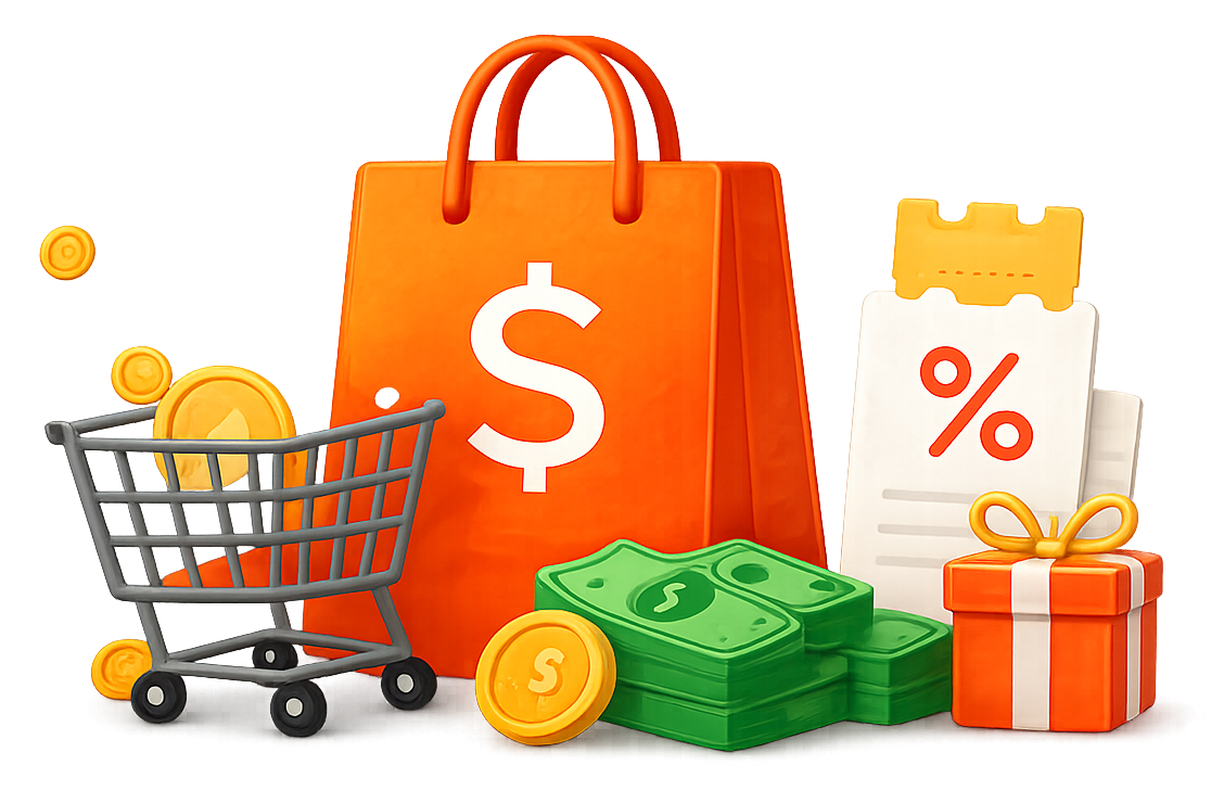 Nhận tiền hoàn khi mua sắm trên Shopee