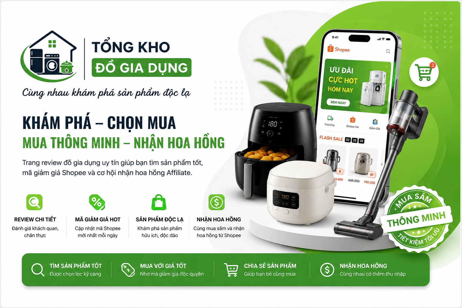 Nhận tiền hoàn khi mua sắm trên Shopee
